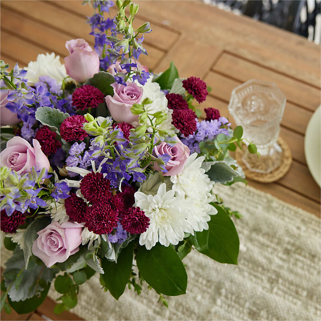 Violet Frost Bouquet – KEITH'S FLOWER SHOP, Mount Gilead OH