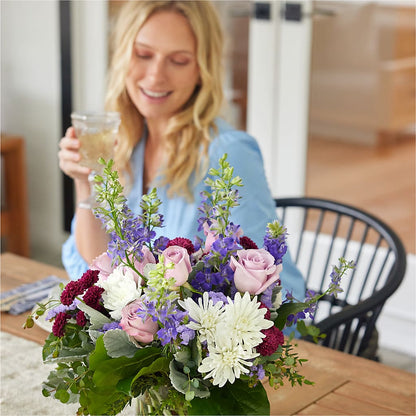 Violet Frost Bouquet – KEITH'S FLOWER SHOP, Mount Gilead OH