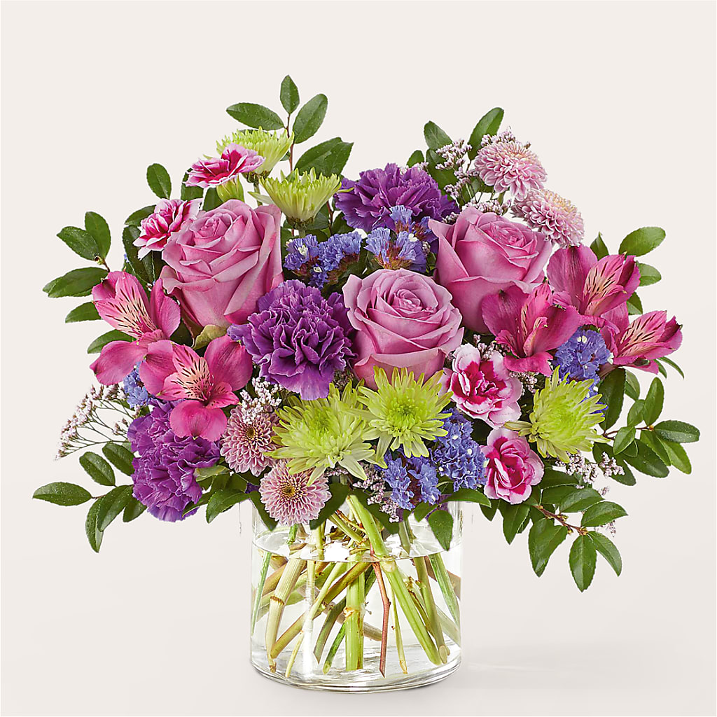 Glass Half Full Bouquet – KEITH'S FLOWER SHOP, Mount Gilead OH
