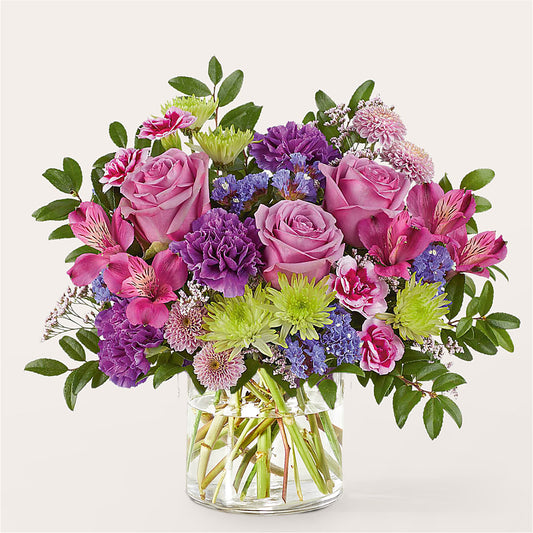 Glass Half Full Bouquet – KEITH'S FLOWER SHOP, Mount Gilead OH