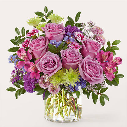 Glass Half Full Bouquet – KEITH'S FLOWER SHOP, Mount Gilead OH