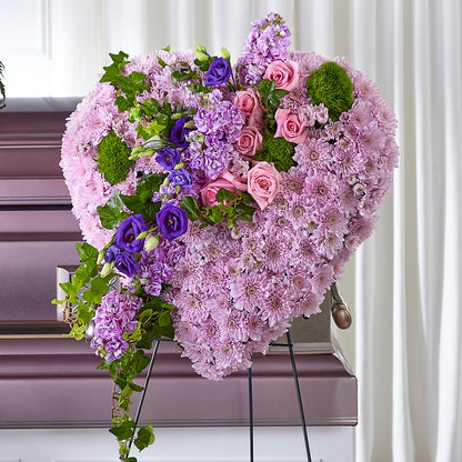 Treasured Love Standing Heart – KEITH'S FLOWER SHOP, Mount Gilead OH