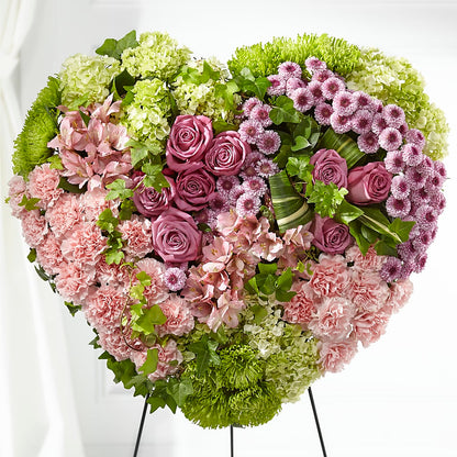 Heartwarming Standing Heart – KEITH'S FLOWER SHOP, Mount Gilead OH