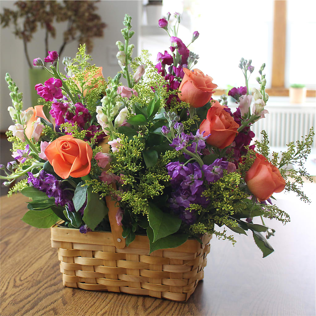 Garden of Life Basket – KEITH'S FLOWER SHOP, Mount Gilead OH