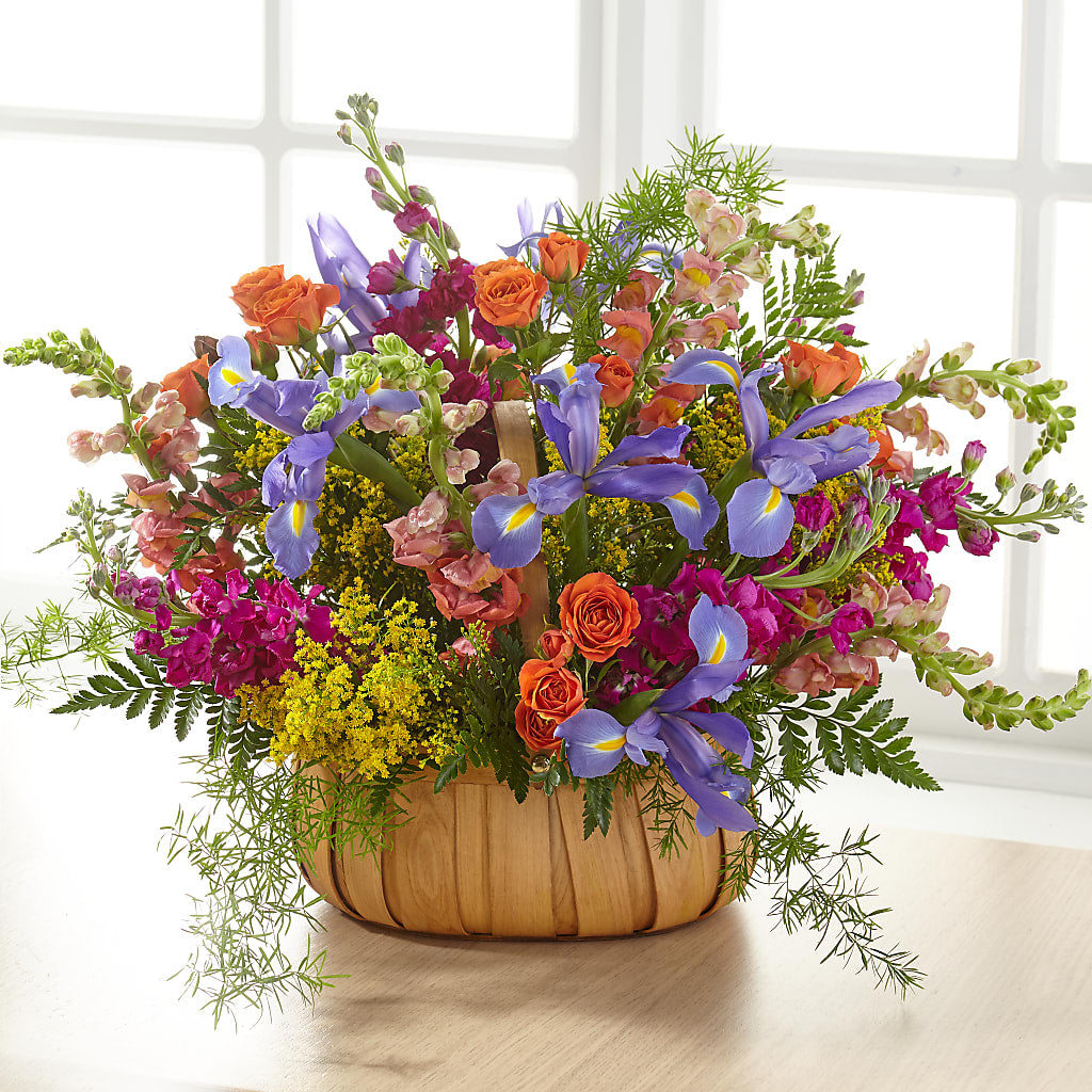 Garden of Life Basket – KEITH'S FLOWER SHOP, Mount Gilead OH