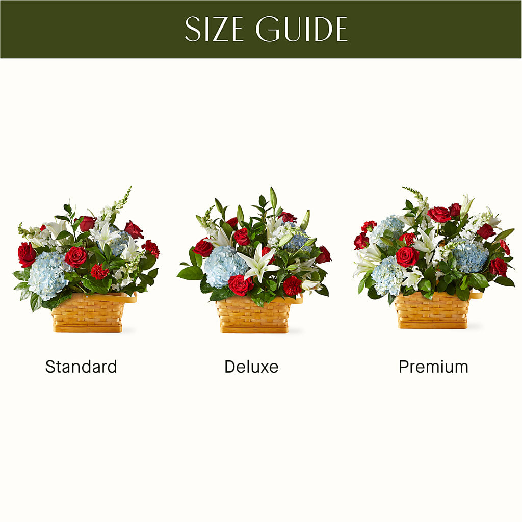 Greater Glory Basket – KEITH'S FLOWER SHOP, Mount Gilead OH