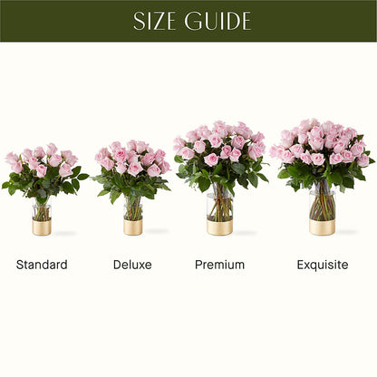 Picture Perfect Pink Rose Bouquet – KEITH'S FLOWER SHOP, Mount Gilead OH