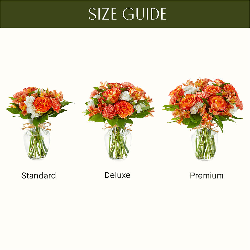 Apricot Glow Bouquet – KEITH'S FLOWER SHOP, Mount Gilead OH
