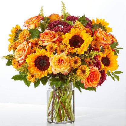 Flannel Scarf Bouquet – KEITH'S FLOWER SHOP, Mount Gilead OH