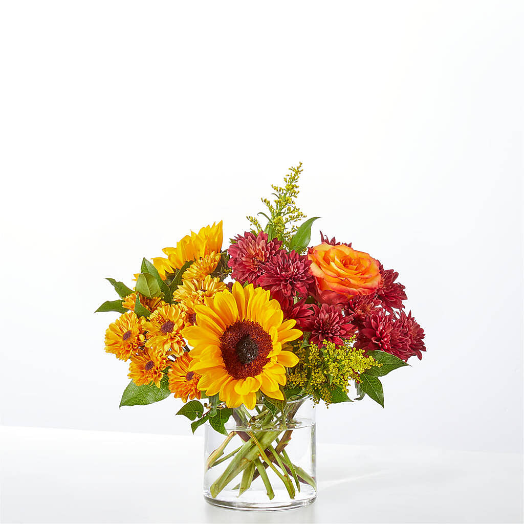Flannel Scarf Bouquet – KEITH'S FLOWER SHOP, Mount Gilead OH