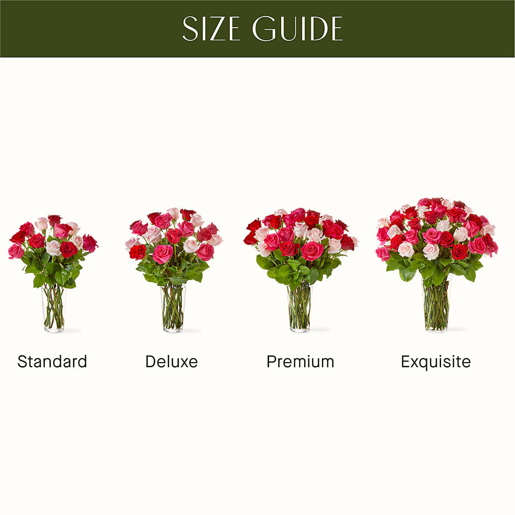 Charming Rose Bouquet – KEITH'S FLOWER SHOP, Mount Gilead OH