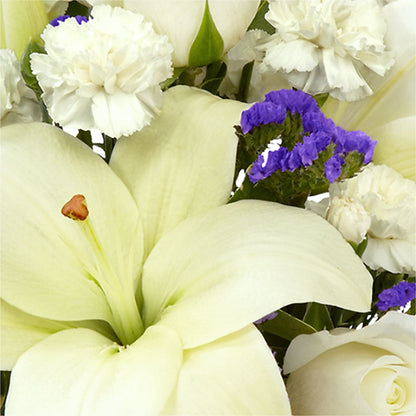 Sapphire Rush Bouquet – KEITH'S FLOWER SHOP, Mount Gilead OH
