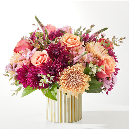 Berry Cobbler Bouquet with Ivory Vase – KEITH'S FLOWER SHOP, Mount Gilead OH