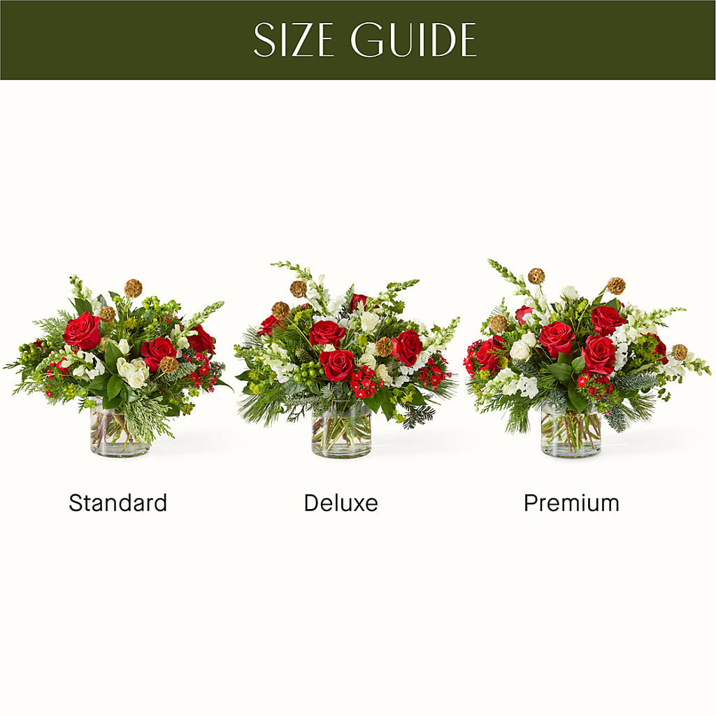 Deck the Halls Bouquet – KEITH'S FLOWER SHOP, Mount Gilead OH