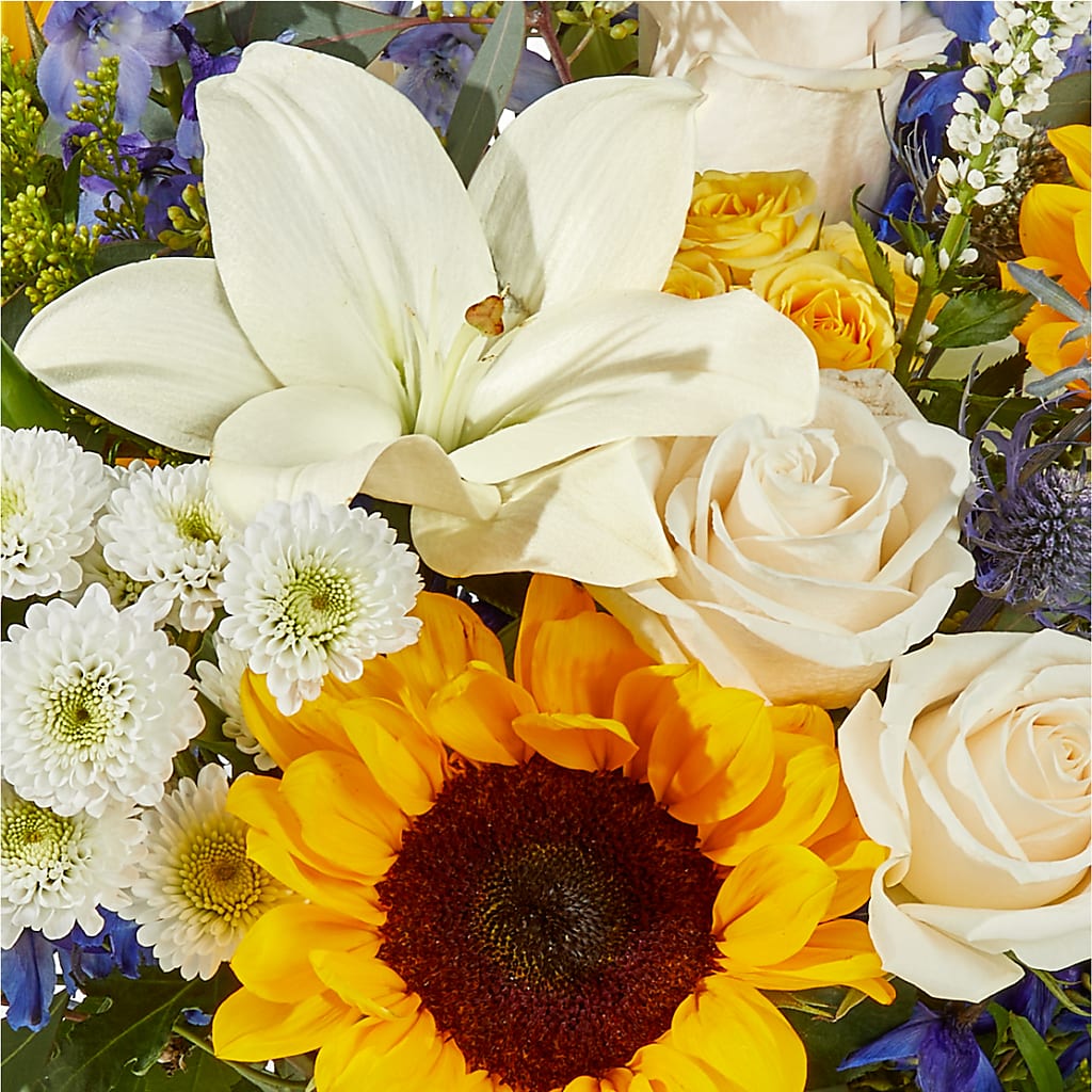 Wonderfully Sunny Bouquet – KEITH'S FLOWER SHOP, Mount Gilead OH