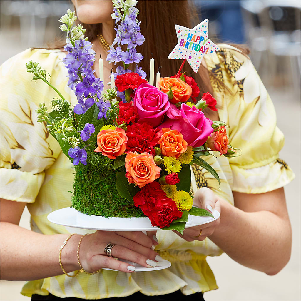 Best Year Yet Floral Cake – KEITH'S FLOWER SHOP, Mount Gilead OH
