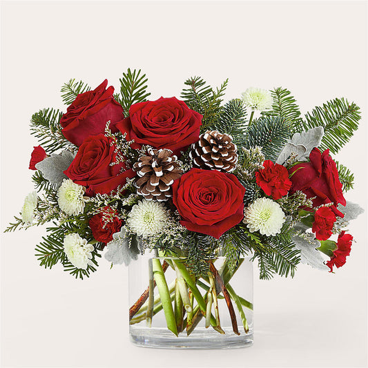 Yule Cheer Bouquet – KEITH'S FLOWER SHOP, Mount Gilead OH