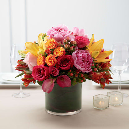 Color Mix Arrangement – KEITH'S FLOWER SHOP, Mount Gilead OH