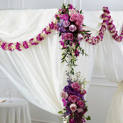 Color & Light Chuppah Decor – KEITH'S FLOWER SHOP, Mount Gilead OH