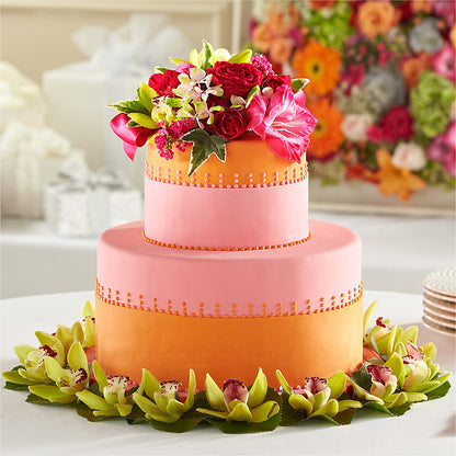 Sweet Citrus Cake Decor – KEITH'S FLOWER SHOP, Mount Gilead OH