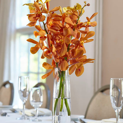 Orange Mokara Bud Vase – KEITH'S FLOWER SHOP, Mount Gilead OH