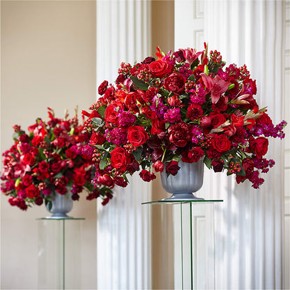 Love & Honor Arrangement – KEITH'S FLOWER SHOP, Mount Gilead OH
