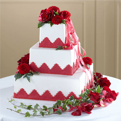 Forever Happiness Cake Decor – KEITH'S FLOWER SHOP, Mount Gilead OH
