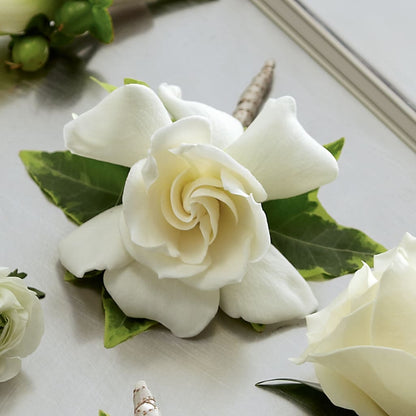 Gardenia Boutonniere – KEITH'S FLOWER SHOP, Mount Gilead OH